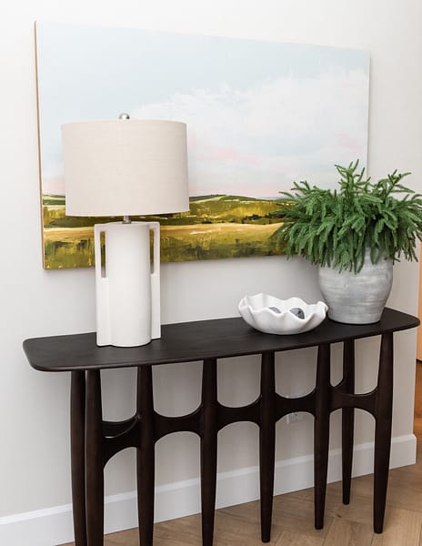 foyer console styling